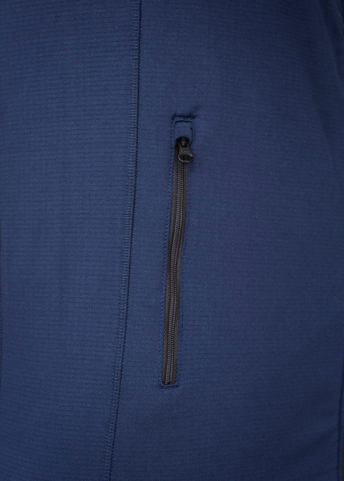 Grid Fleece Mens-Details (1)