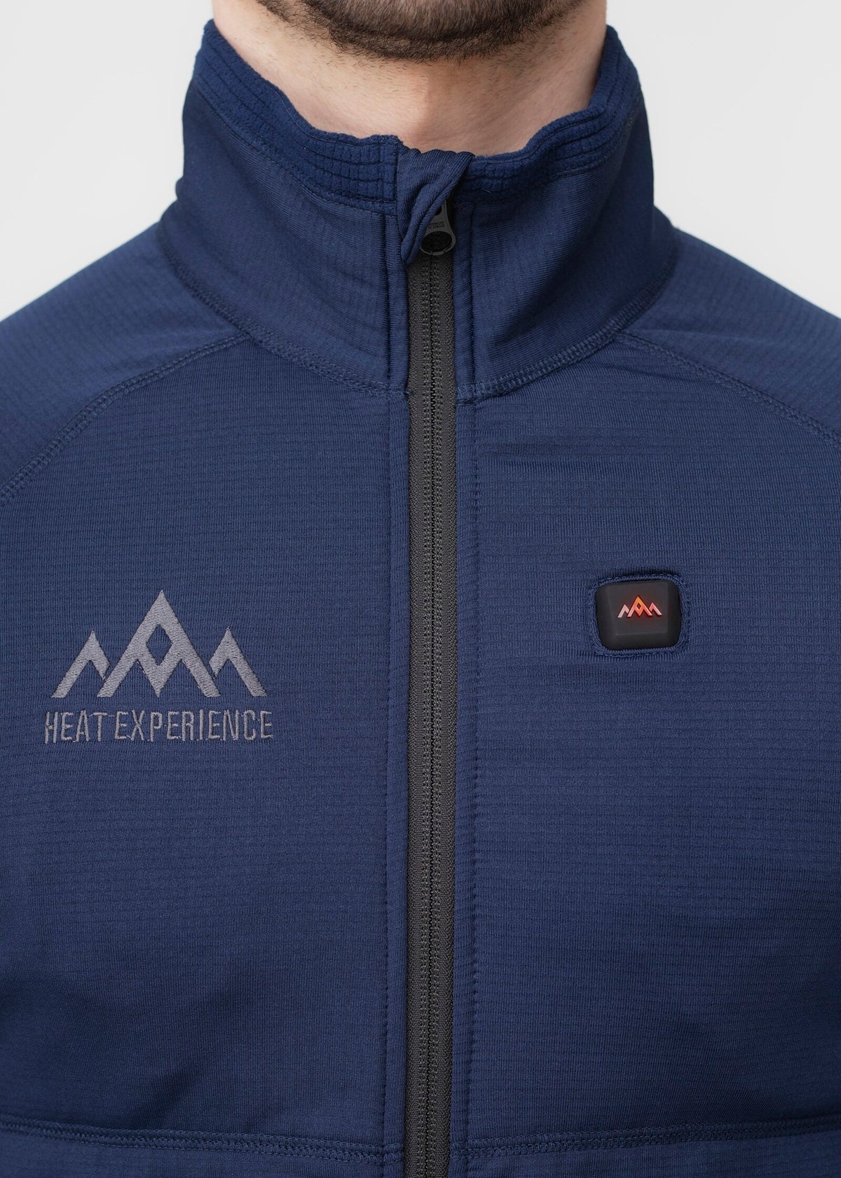 Grid Fleece Mens-Details (2)
