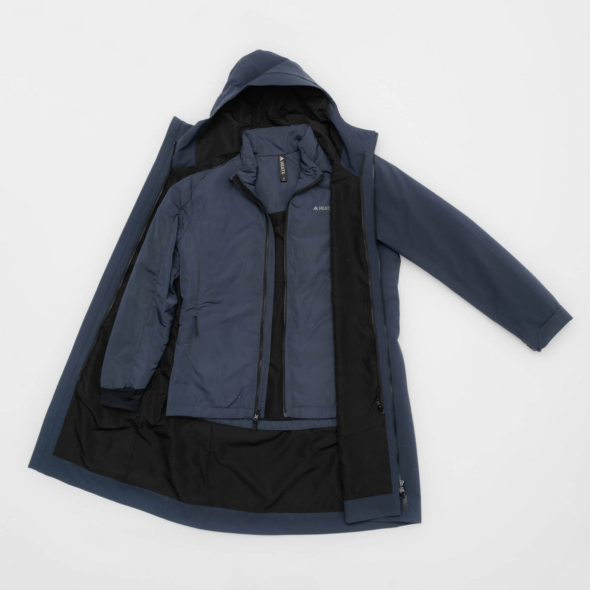 HeatX Metro Coat 3-i-1 Dame