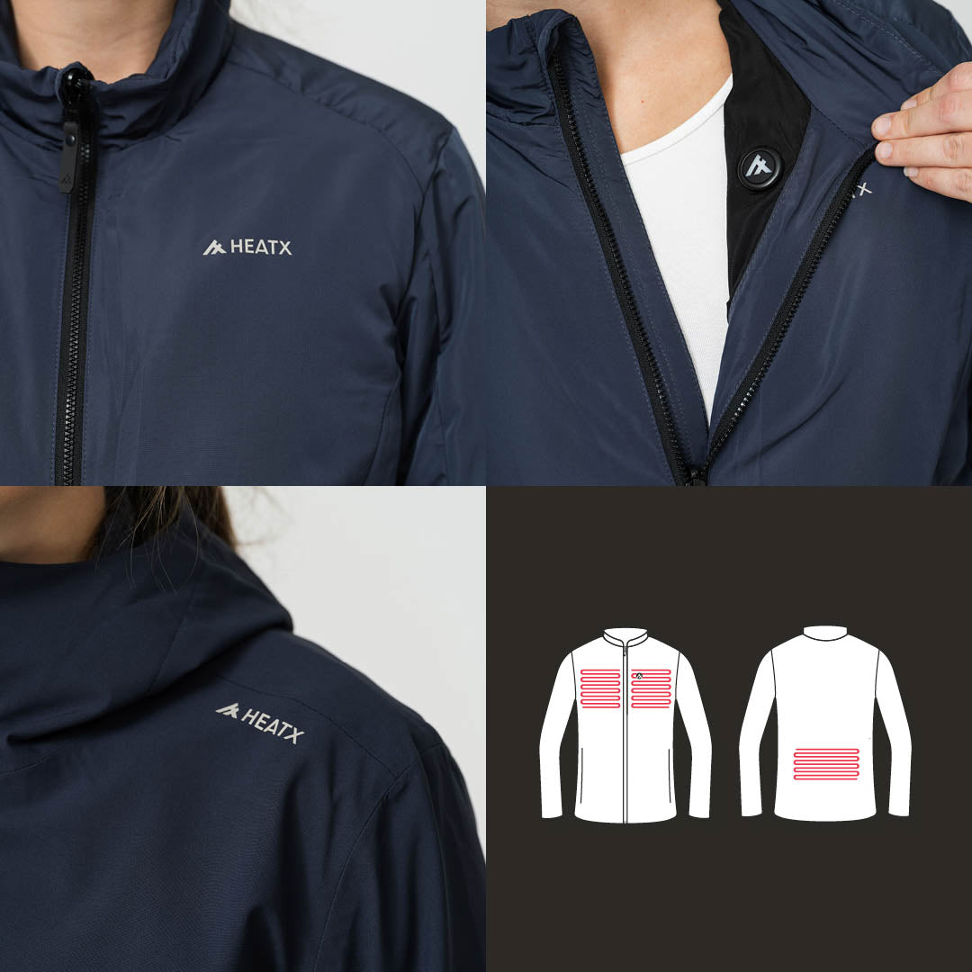 HeatX Metro Coat 3-i-1 Dame
