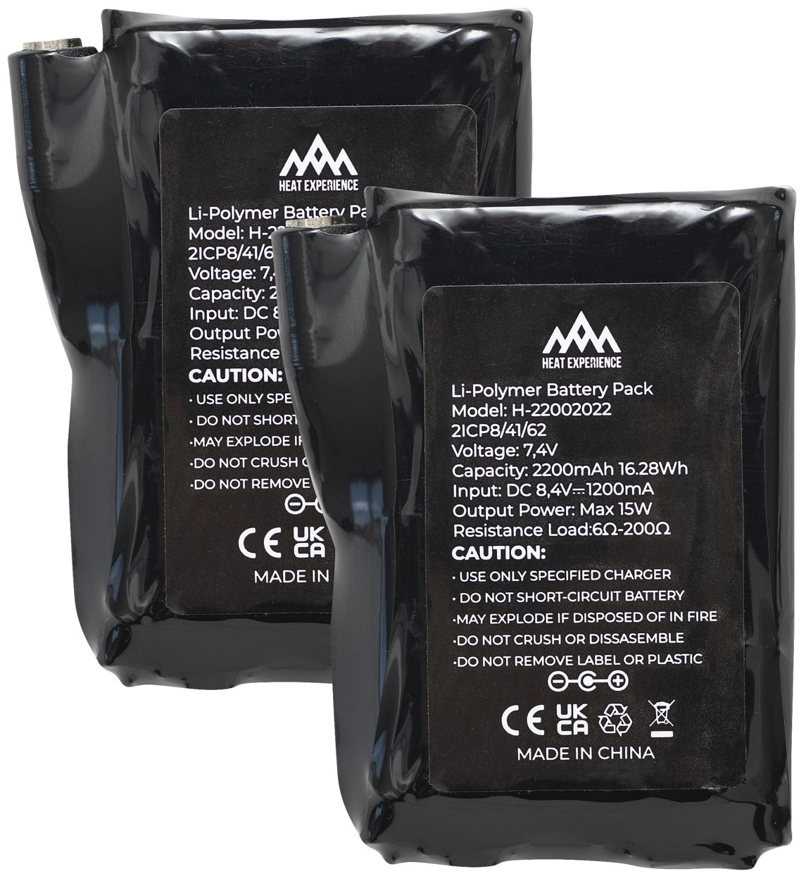 HeatX Heated Glove Battery 2-pk
